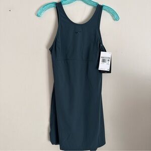 NWT New NIKE Dri-FIT Bliss Training/Athletic Dress W Shorts Teal Green XS. $105